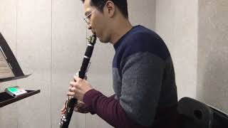 랑게누스 클라리넷 교본 1권 no.187-1 (Langenus clarinet)