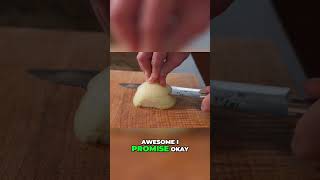 Master the Art of Cutting Onions: French Technique in Seconds! #cooking#onions#france