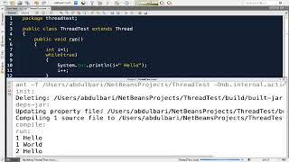 19.2 : Thread Class & Runnable Interface (Concept + Demo) [Abdul Bari] Java Course
