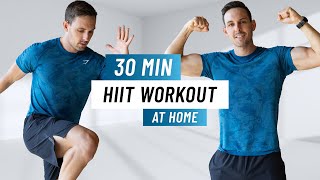 30 Min HIIT Workout For Fat Loss - Full Body Workout At Home (No Equipment, No Repeats)