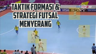 Taktik Formasi dan Strategi Menyerang Futsal Timnas Jepang vs Brazil