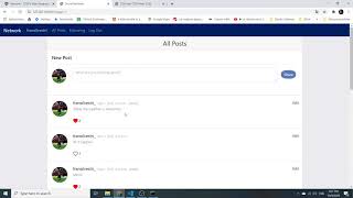 CS50’s Web Programming with Python and JavaScript - Project 4 - Network