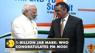 WHO congratulates PM Modi as India crossed 1-billion jab mark | 100 crore Covid-19 vaccination doses