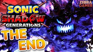 The End! Sonic X Shadow Generations Gameplay Walkthrough Part 9 - Time Eater Final Boss!