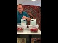 zerorez® powered water vs tap water on strawberries