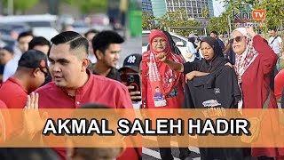 Akmal Saleh, pemimpin PAS tiba di mahkamah, penyokong berhimpun