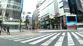 【原付時速30kmチャンネル】朝の渋谷駅前