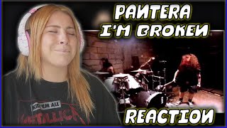 Pantera - I'm Broken (Official Music Video) Reaction