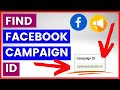 How To Find The Facebook Campaign ID? [in 2024]