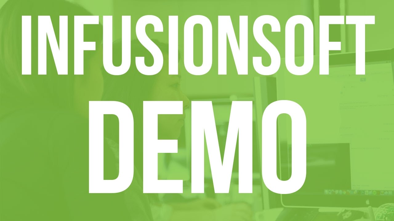 Infusionsoft Demo See All The Features Youtube