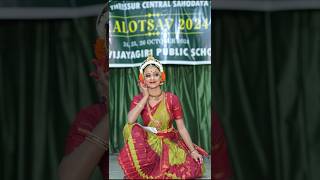 CBSE DISTRICT KALOLSAVAM KUCHIPUDI FIRST A GARDE. #classical #kuchipudi #kalolsavam  #cbse #shorts