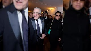 After welcoming a baby together, Robert De Niro and girlfriend Tiffany Chen attend a party in...