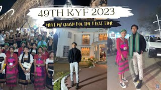 Finally I meet my Crush 🤭at 49th KYF 2023 /diphu taralangso/ Uma07vlog