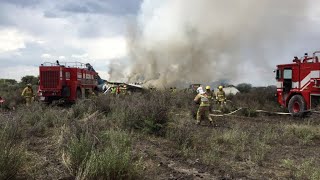 Mexique : un avion de ligne s’écrase au décollage, 85 blessés