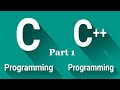 C\C++  Laguage Part 1 - دورة سي /  سي بلس بلس القسم الاول