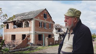 Ukrainian Village One Day of Life After Russian Occupation