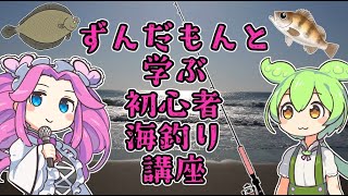 【釣り】ずんだもんと学ぶ初心者海釣り講座【VOICEVOX解説】