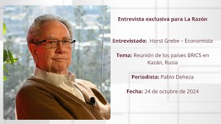 ENTREVISTA HORST GREBE