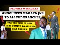 Prophet Walter Magaya Announces Magaya JNR as leader and Prophet of PHD to all his Church Groups 🚨‼️