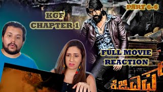 KGF chapter 1 FULL movie reaction! | EP 6-6 | Yash | Srinidhi Shetty | Anant Nag