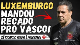 VAI VOLTAR? LUXA MANDA RECADO PRA TORCIDA DO VASCO E GARANTE ESTAR LIBERADO PARA TRABALHAR