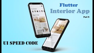 Interior Design (detail page) - Flutter UI - Speed Code
