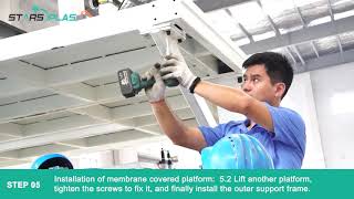 Starsplas | Installation Trainning of Extrusion Line | Complete extrusion system（live video）