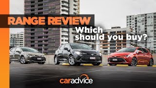 2019 Toyota Corolla range review: Where's the sweet spot?