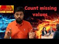 Count missing values in a dataset #learn #master #learnpython