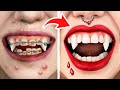 From Nerd to Popular Vampire Makeover / Beauty Gadgets From Tik Tok