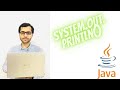 System.out.println(); Explanation
