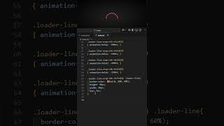 How to Make a Rainbow Loader with Just CSS! #css #html