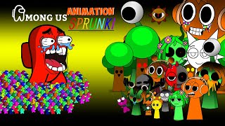 어몽어스 AMONG US vs. CREEPY SPRUNKI (Incredibox Sprunki Mod ) | AMONG US FUNNY ANIMATION