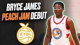 Bryce James Makes Peach Jam DEBUT 🍑🚨 | Strive for Greatness vs Expressions WAS LIT 🔥