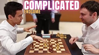 A Complicated Endgame Takes a Sudden Turn | Nodirbek Abdusattorov vs Igor Lysyj | World Rapid 2024