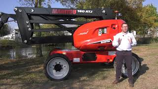 MANITOU 160 ATJ DIESEL ARTICULATED PLATFORM WALKAROUND