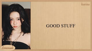 KARINA GOOD STUFF Easy Lyrics