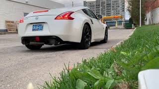 2019 Nissan 370Z HKS hi power exhaust, Berk test pipes