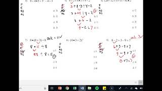 HW 4.2 - Order of ops and exponents