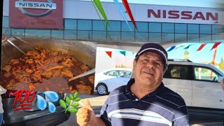 Contratan A Don Shorty En Un Dealer Nissan Para Hacer Una Deliciosa Comida💯🌿👍