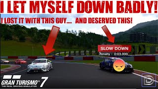 GT7: I Let Myself Down BADLY this time!🤦‍♂️