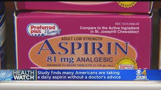 HealthWatch: Millions Take Aspirin Without Doctor's Advice; Student \