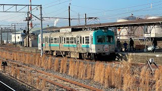 【岳南電車】9.2キロ、所要時間21分／岳南電車全10駅の出発駅「𠮷原駅」～2023年1月9日撮影～