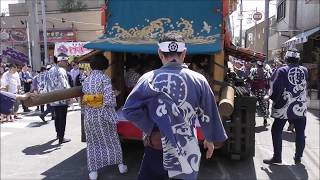 2018.06.03 筒井町天王祭 神皇車曳き出し