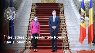 Întrevedere cu Președintele României, Klaus Iohannis