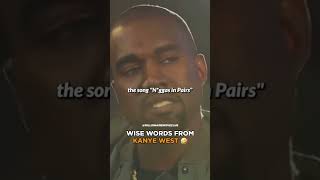 Kanye West with an easy explanation to why his song is called like its called😅😂