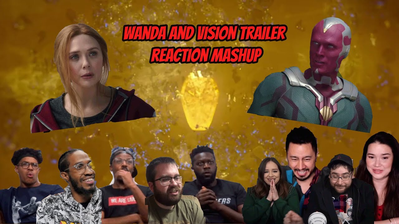 Wanda And Vision Trailer Reaction Mashup Youtube