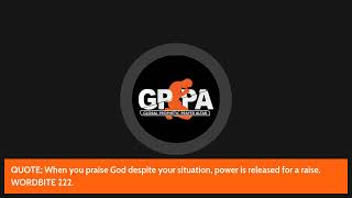 GLOBAL PROPHETIC PRAYER ALTAR -|GPPA|- |LIVE AUDIO STREAM| MONDAY 2ND DECEMBER, 2024.