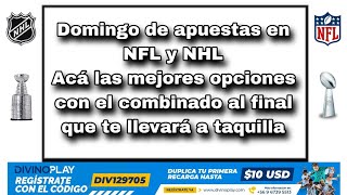 🔥 Predicciones de expertos de la NHL y NFL 🔥 #nhlpronosticos #apuestas #nhlpicks #nfl #nflpicks