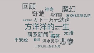 告别2020的年度总结：我认为的十个魔幻/奇葩事件